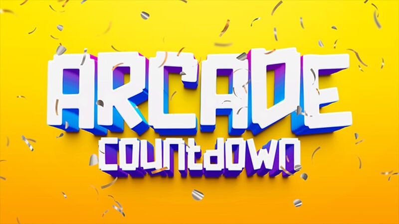 Confetti Arcade Countdown